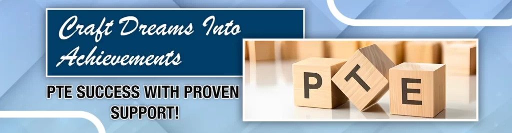 header image for PTE preparation